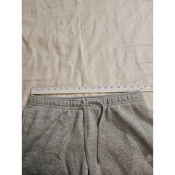 Vintage 80s Nike Embroidered Swoosh Grey Track Sweatpants Large - Picture 4 of 9